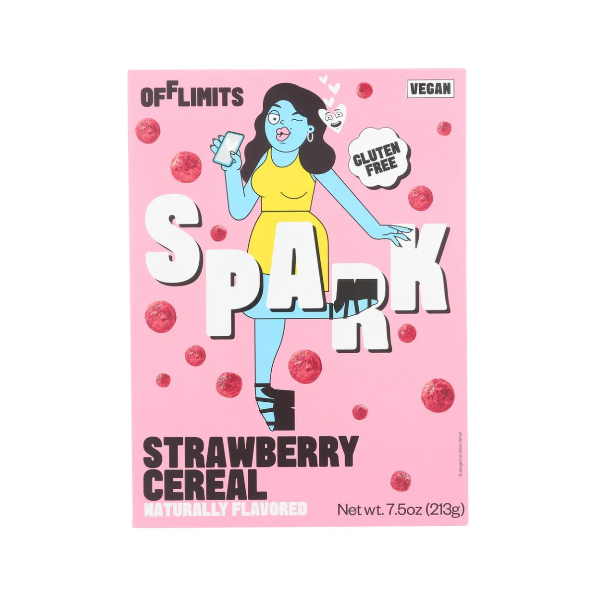 Offlimits Cereal Spark Strawberry 7.5oz