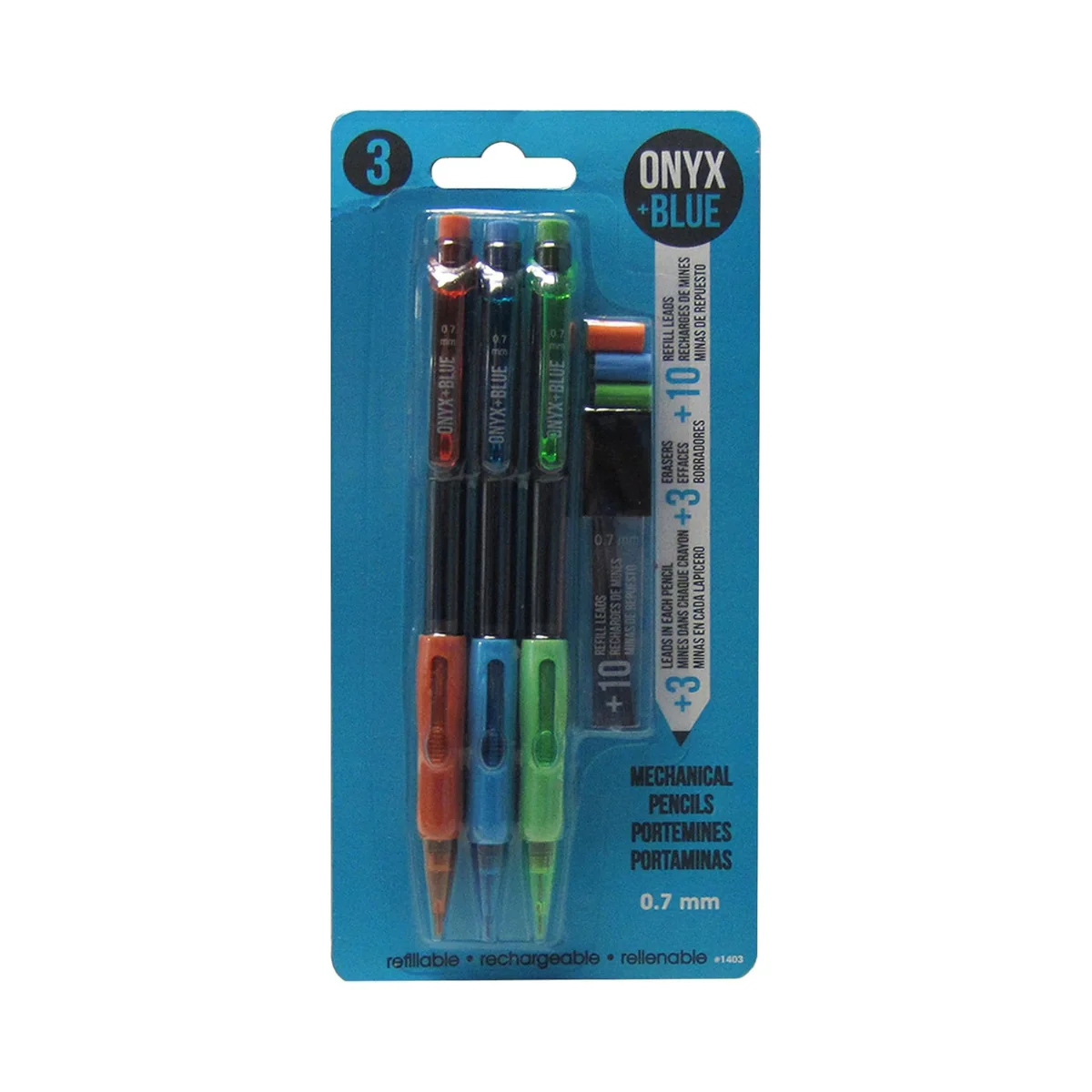 ONIX Mechanical Pencil with Eraser 3c