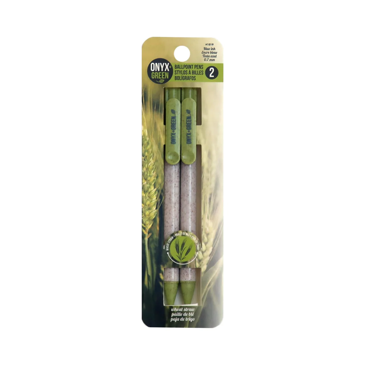 Onyx 2-Pack Retractable Ballpoint Pens 2c