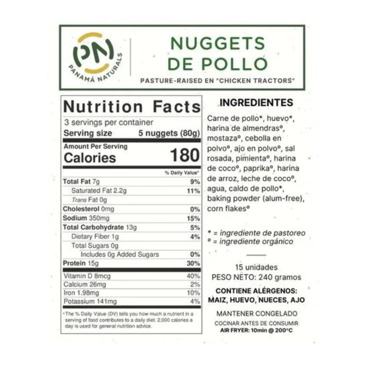Panama Naturals Chicken Nuggets - Image 2