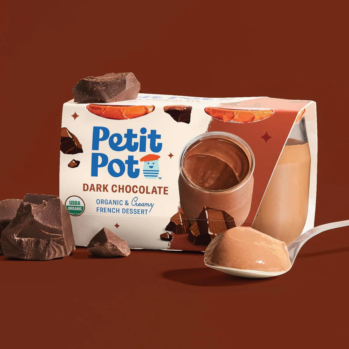 Petit Pot Dark Chocolate Pudding,2c 4.8oz - Image 3