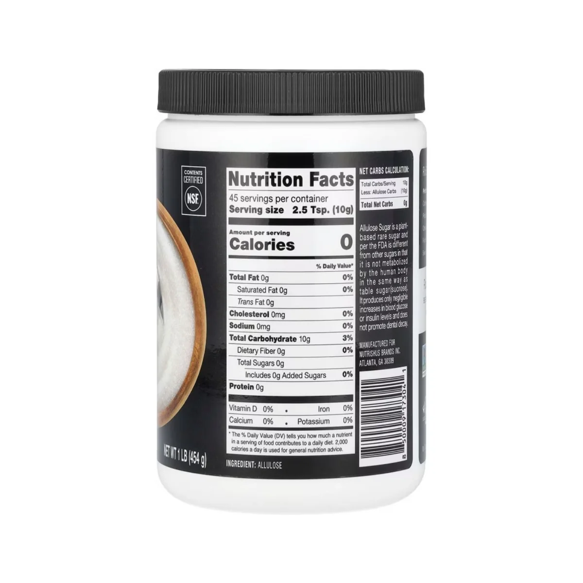 RxSugar Allulose Sugar 1lb - Image 2