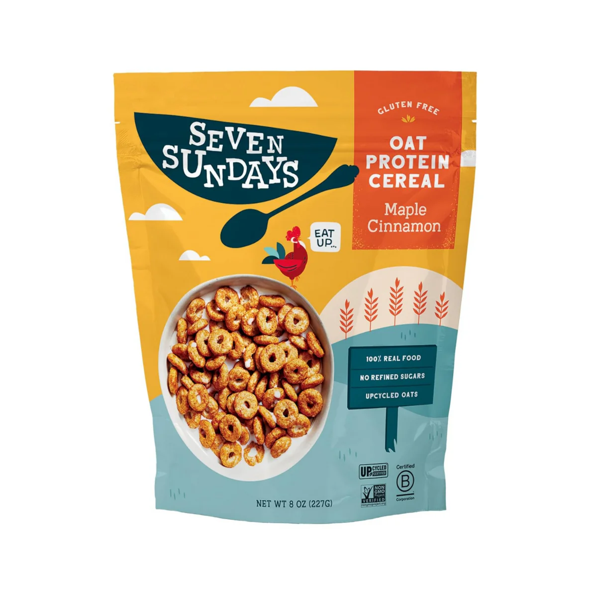 Seven Sundays Gluten Free Oat Protein Cereal Maple Cinnamon 8oz