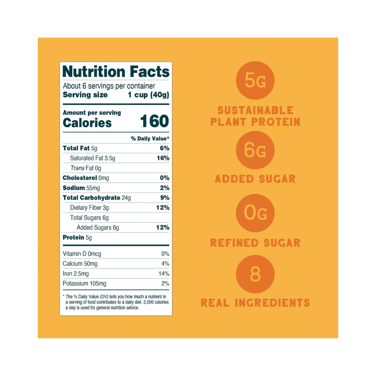 Seven Sundays Gluten Free Oat Protein Cereal Maple Cinnamon 8oz - Image 2