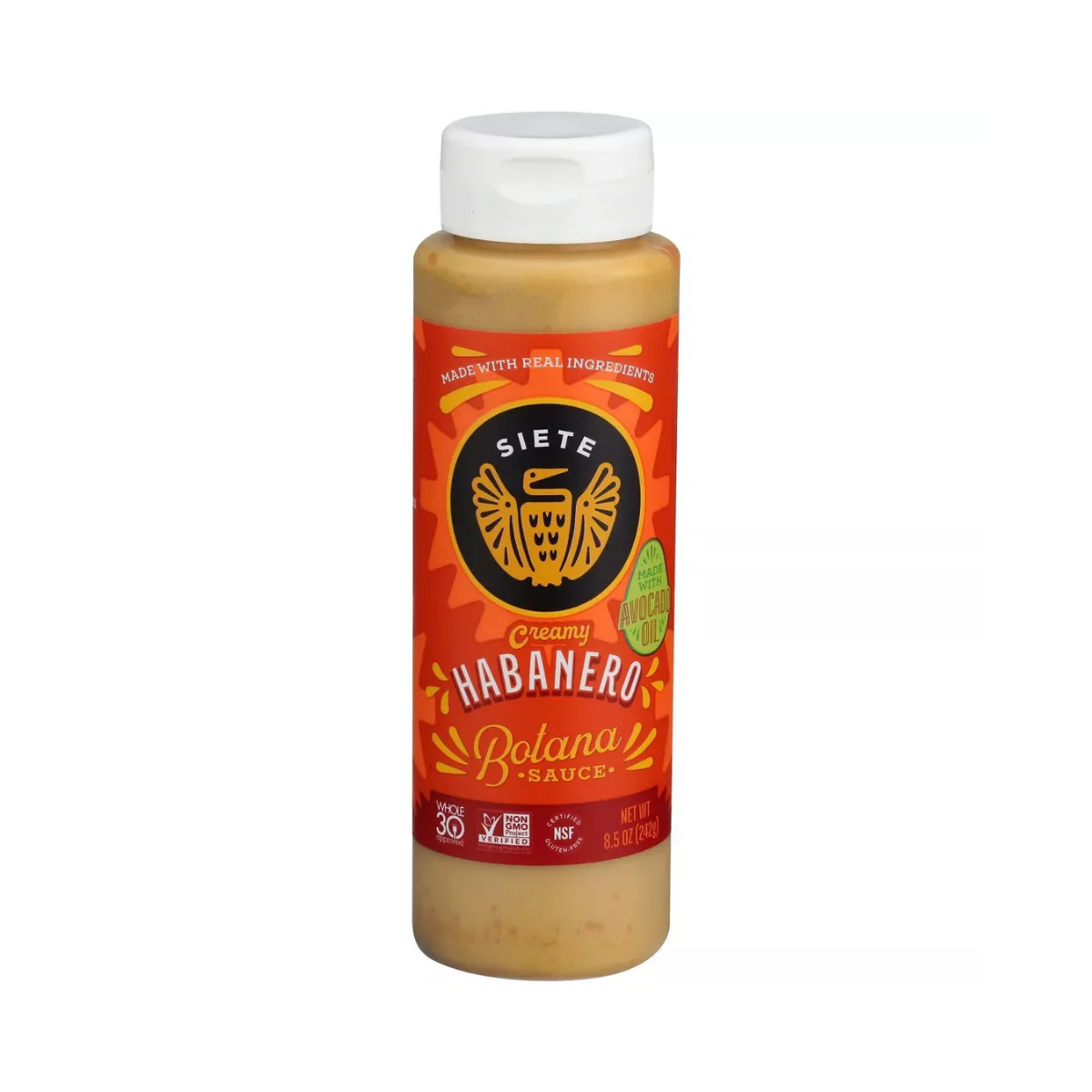 Siete Botana Sauce Creamy Habanero 8.5 oz