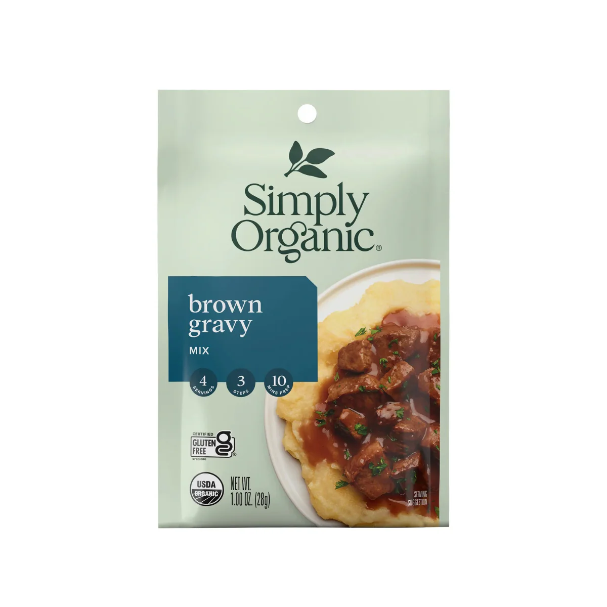 Simply Organic Brown Gravy Seasoning Mix 1.0oz