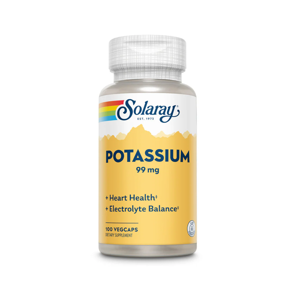 Solaray Potassium 99mg 100Cap