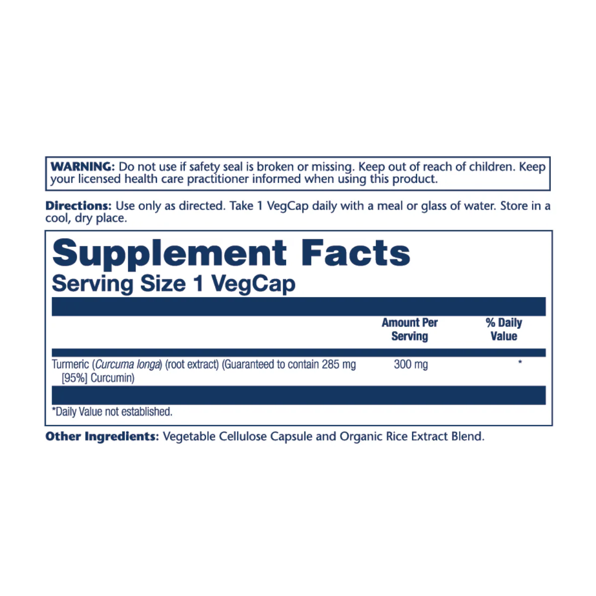 Solaray Turmeric Root Extract 300mg V - Image 2