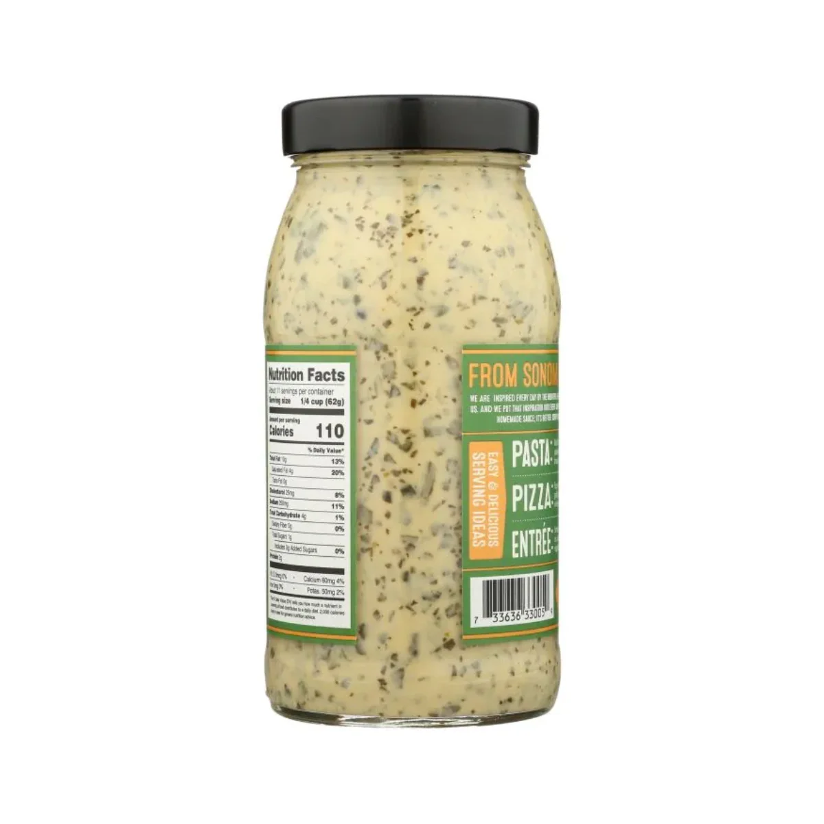 Sonoma Gourmet Pasta Sauce Kale Pesto White Cheddar 25oz - Image 2