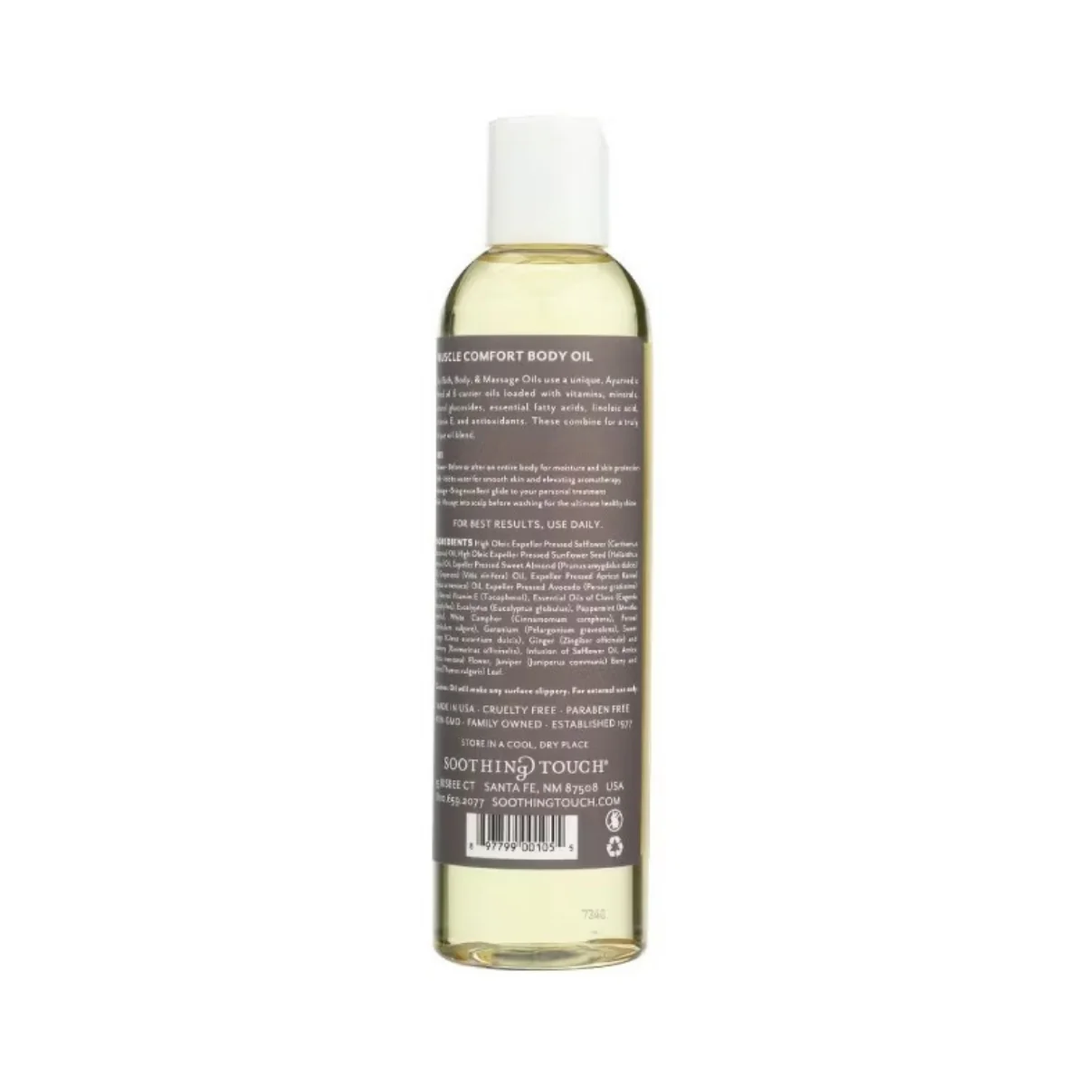 Soothing Touch Sandalwood Rich and Bath Body and Massage Oil 8 fl oz - Image 2