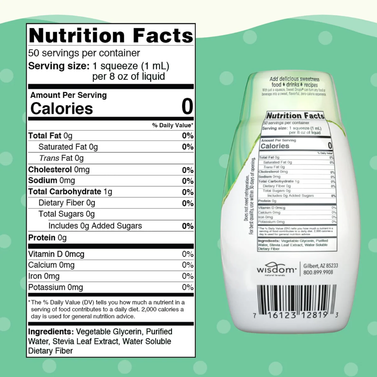 SweetLeaf Sweet Drops Stevia 1.7oz - Image 2