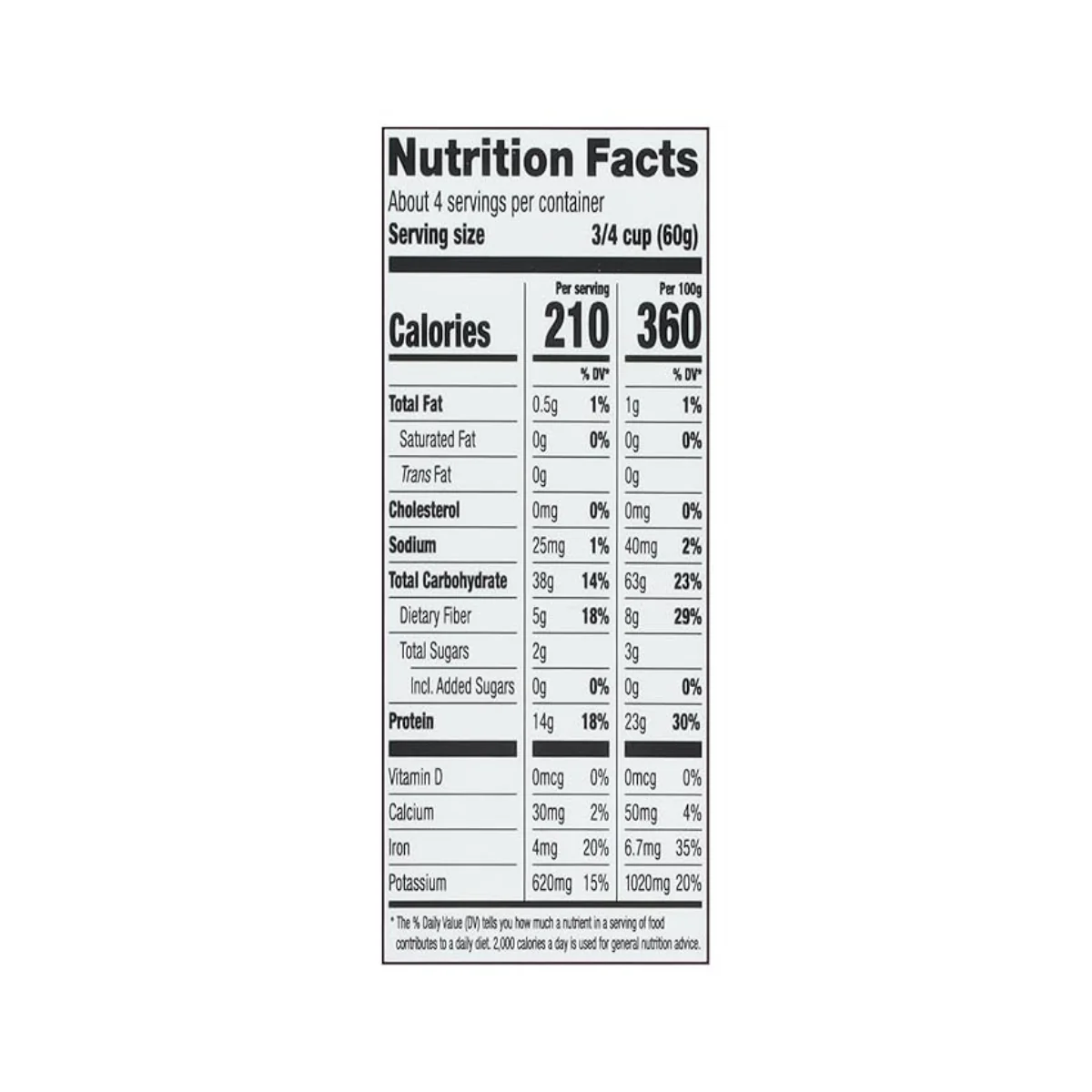 Veggiecraft Farms Rainbow Rotini Pasta Lentil Protein Pasta 8oz - Image 3