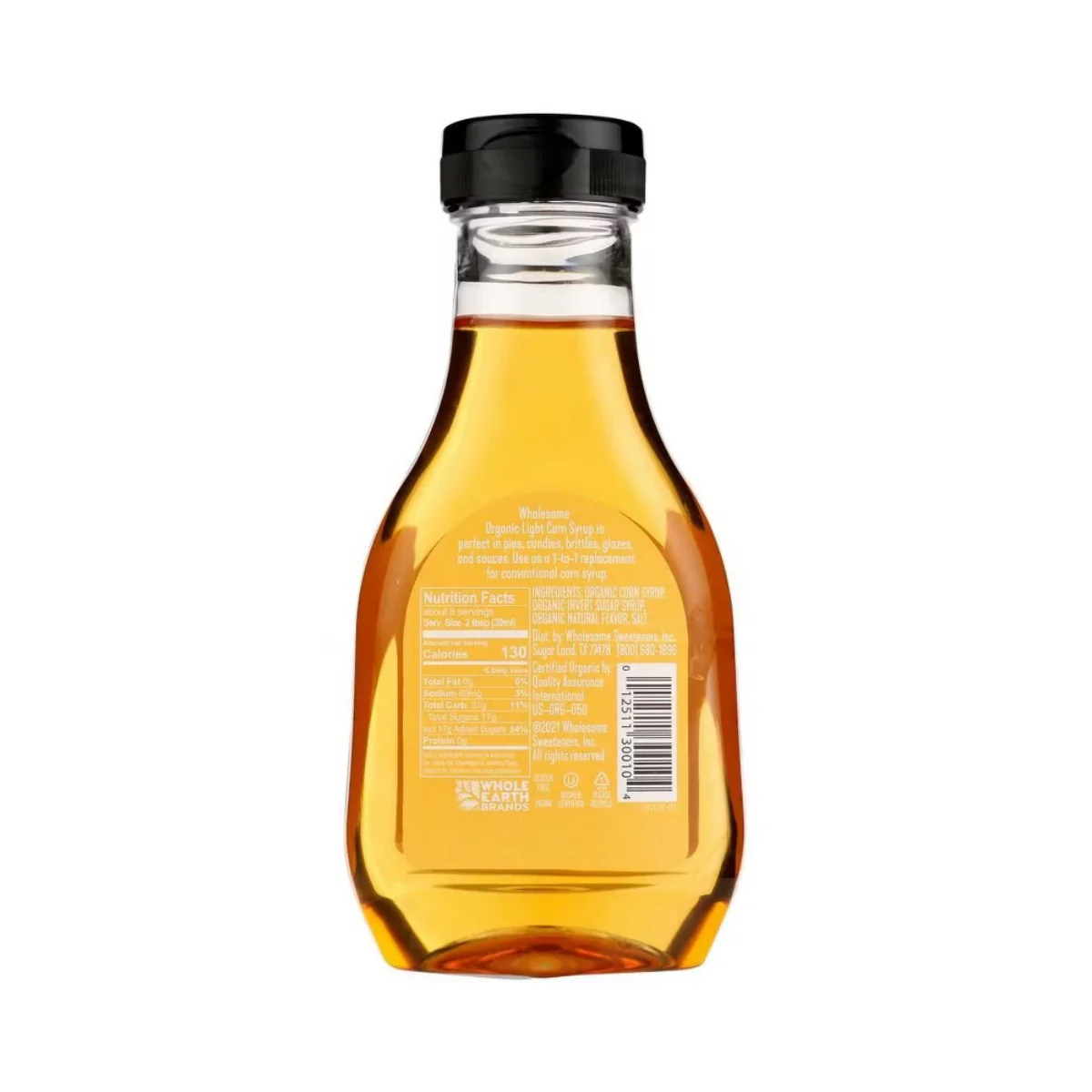 Wholesome Organic Light Corn Syrup 7.7oz - Image 2