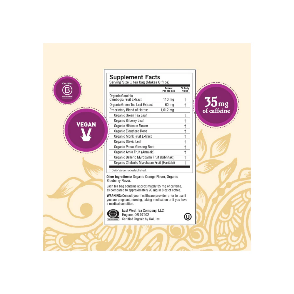 Yogi Tea Green Blueberry Slim Life - Image 2