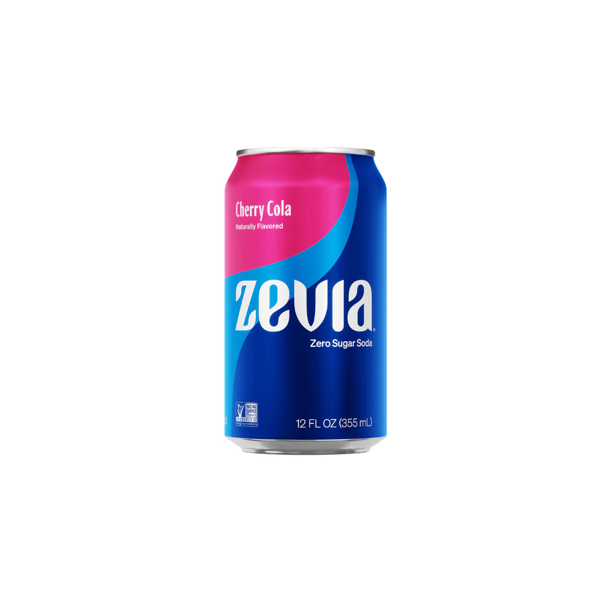 Zevia Zero Sugar Cherry Cola Soda 12oz